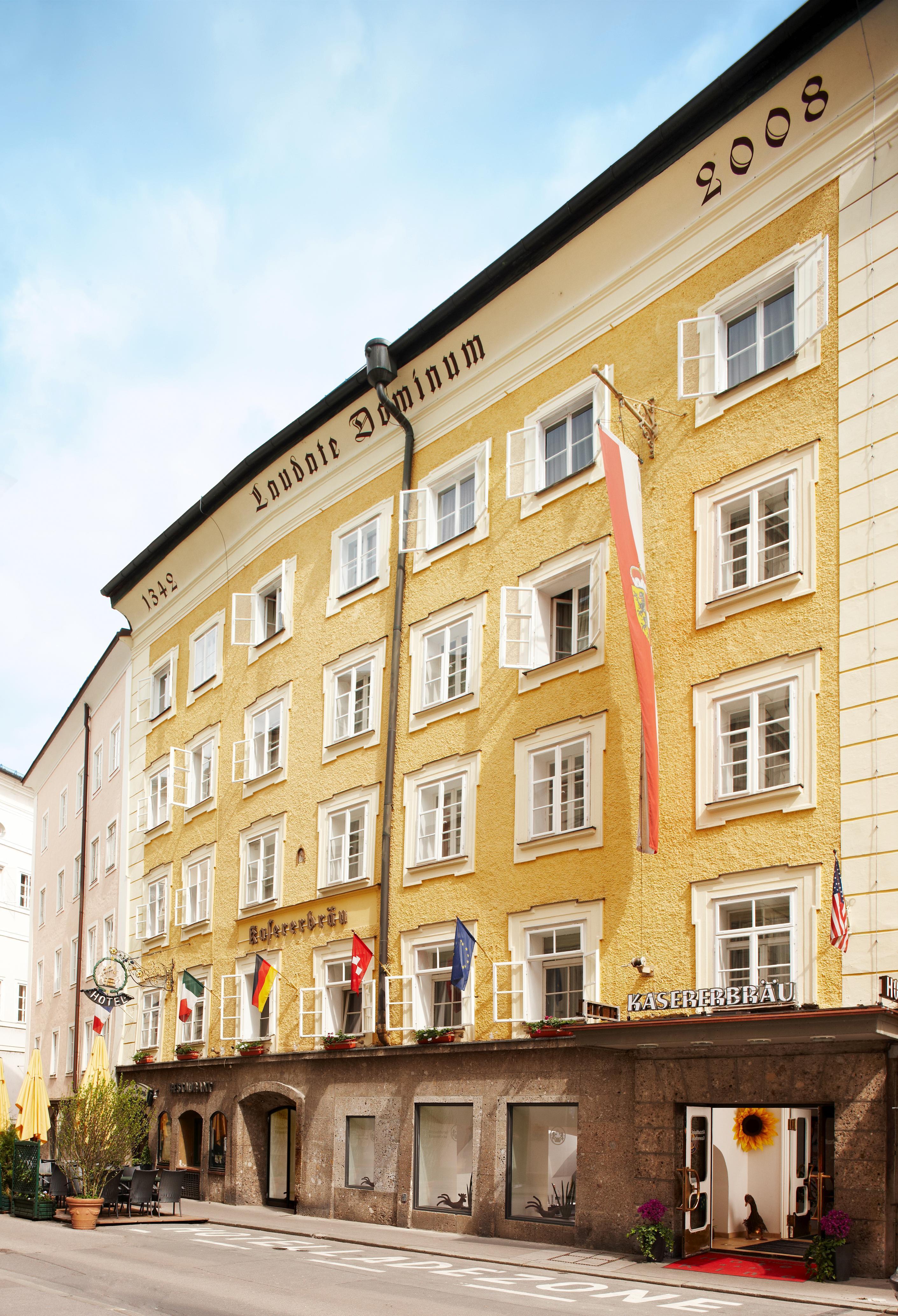 Altstadthotel Kasererbraeu Salzburg Buitenkant foto